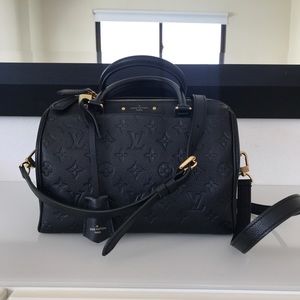 Louis Vuitton Speedy 25 bandouliere Empreinte